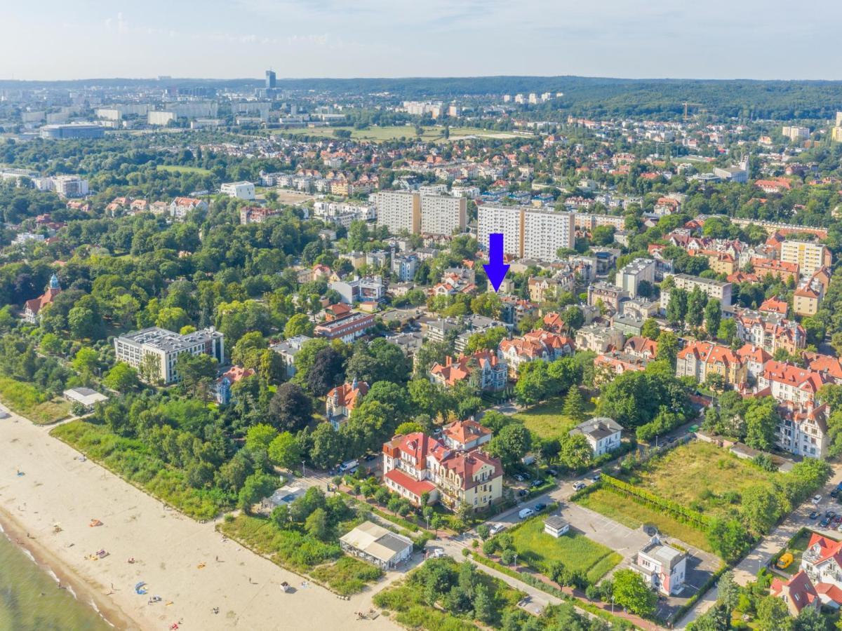 Sopot Grunwaldzka - Parkowa Blisko Plazyアパートメント エクステリア 写真