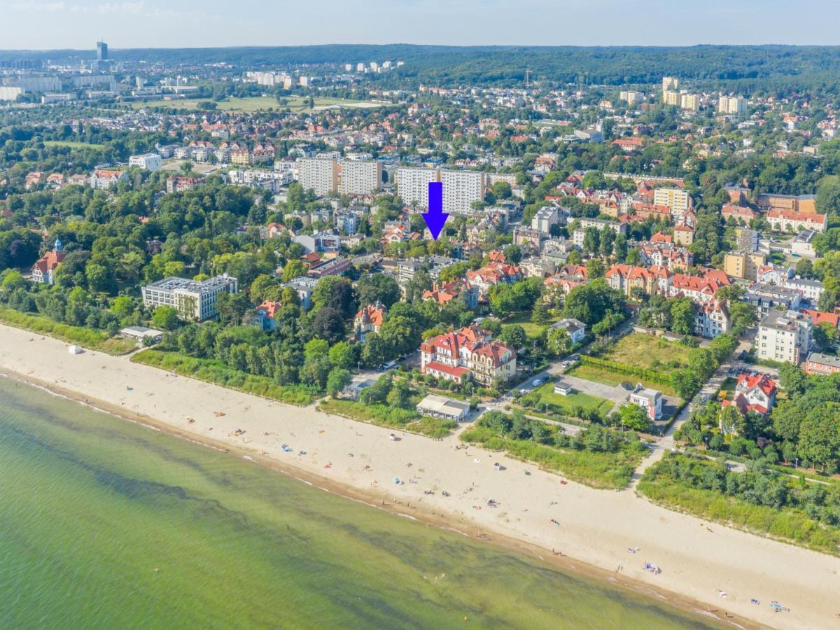Sopot Grunwaldzka - Parkowa Blisko Plazyアパートメント エクステリア 写真