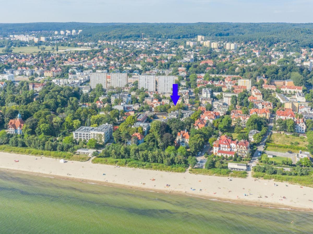 Sopot Grunwaldzka - Parkowa Blisko Plazyアパートメント エクステリア 写真