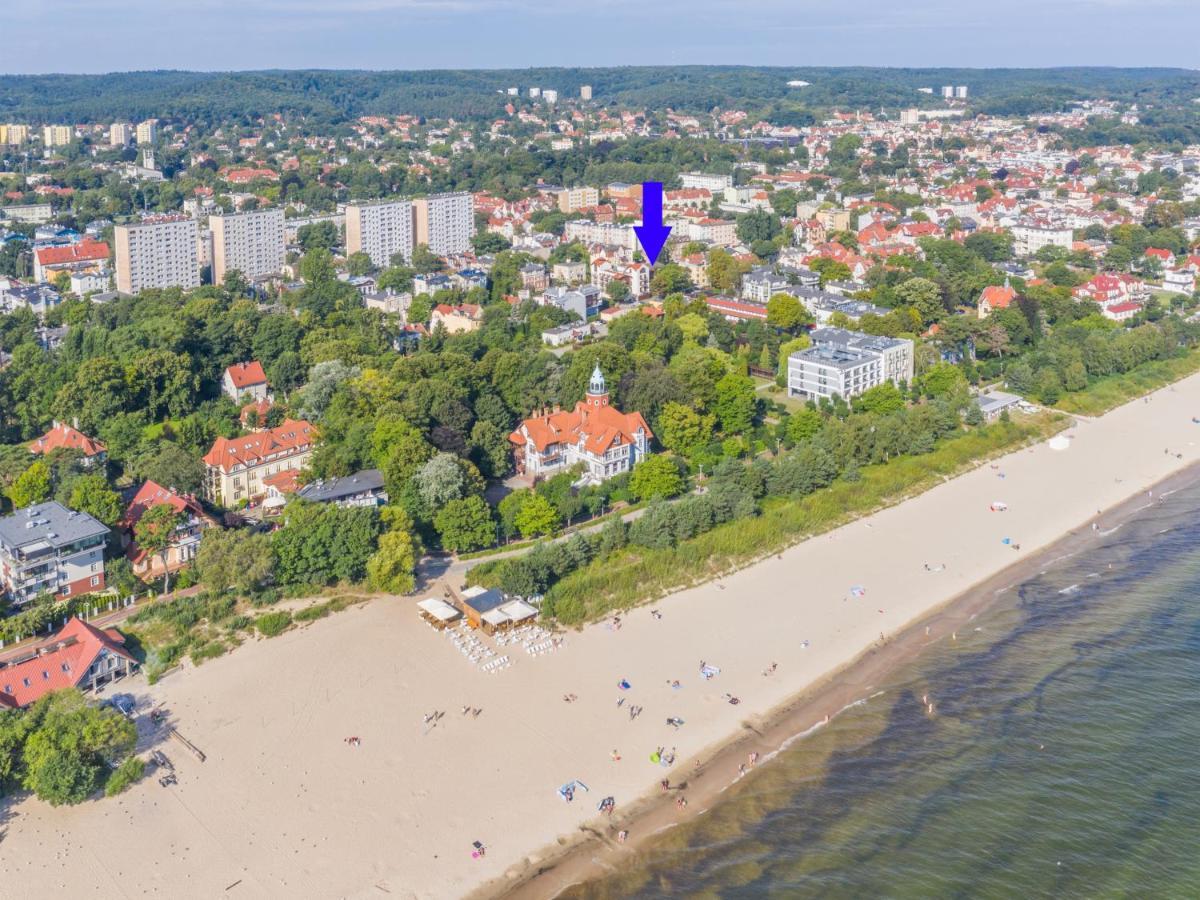 Sopot Grunwaldzka - Parkowa Blisko Plazyアパートメント エクステリア 写真